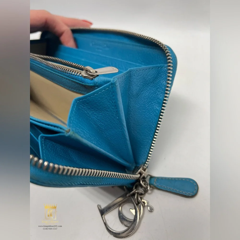 Christian Dior zip around Wallet